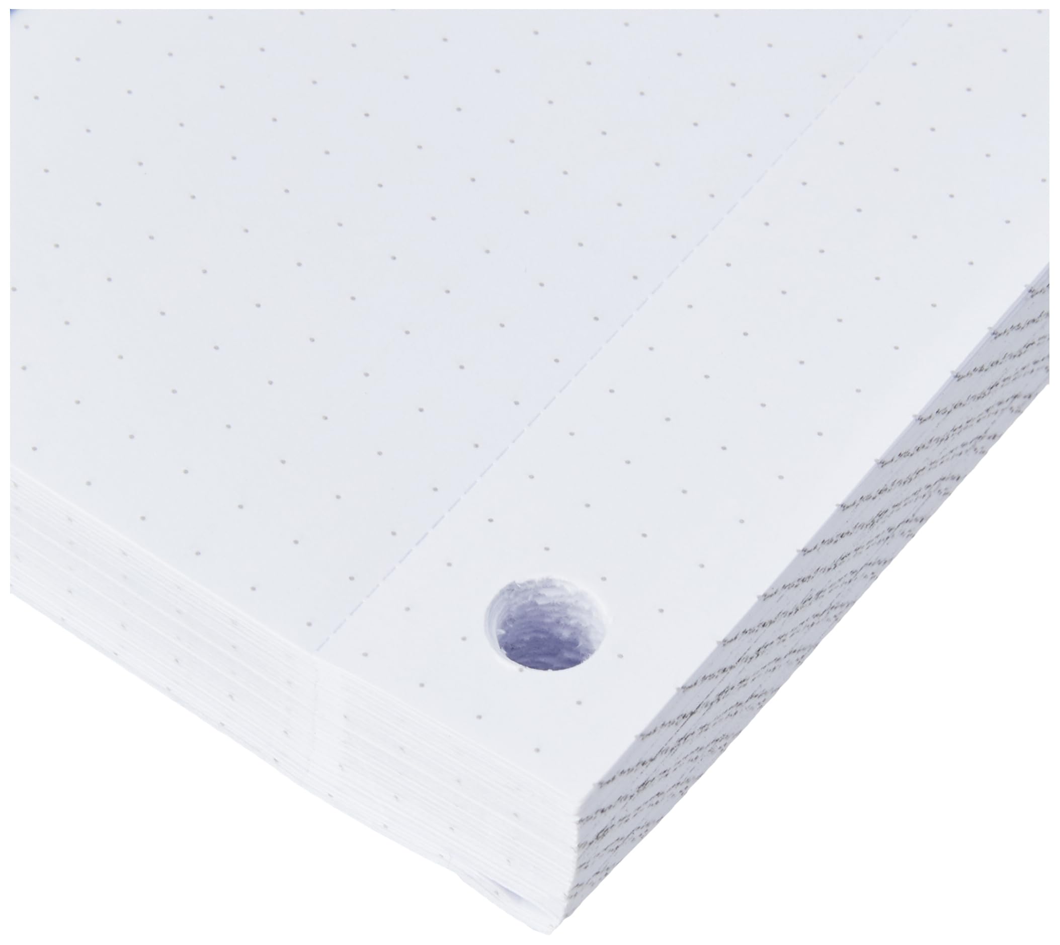 EXACOMPTA - FAF REFILL NO.2 16X10CM 170 SHEETS, DOTS - WHITE