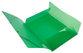 EXACOMPTA - IDERAMA ELASTICATED FOLDER (3-FLAP) PP, A4 - ASSORTED COLOURS