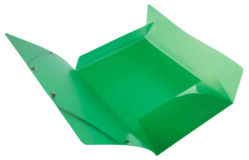 EXACOMPTA - IDERAMA ELASTICATED FOLDER (3-FLAP) PP, A4 - ASSORTED COLOURS