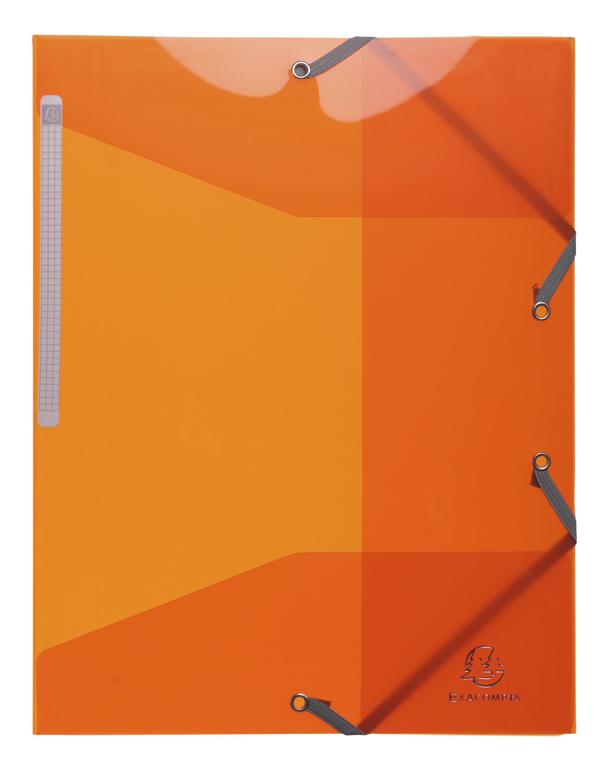 EXACOMPTA - IDERAMA ELASTICATED FOLDER (3-FLAP) PP, A4 - ASSORTED COLOURS