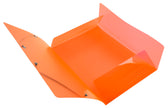 EXACOMPTA - IDERAMA ELASTICATED FOLDER (3-FLAP) PP, A4 - ASSORTED COLOURS