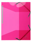EXACOMPTA - IDERAMA ELASTICATED FOLDER (3-FLAP) PP, A4 - ASSORTED COLOURS