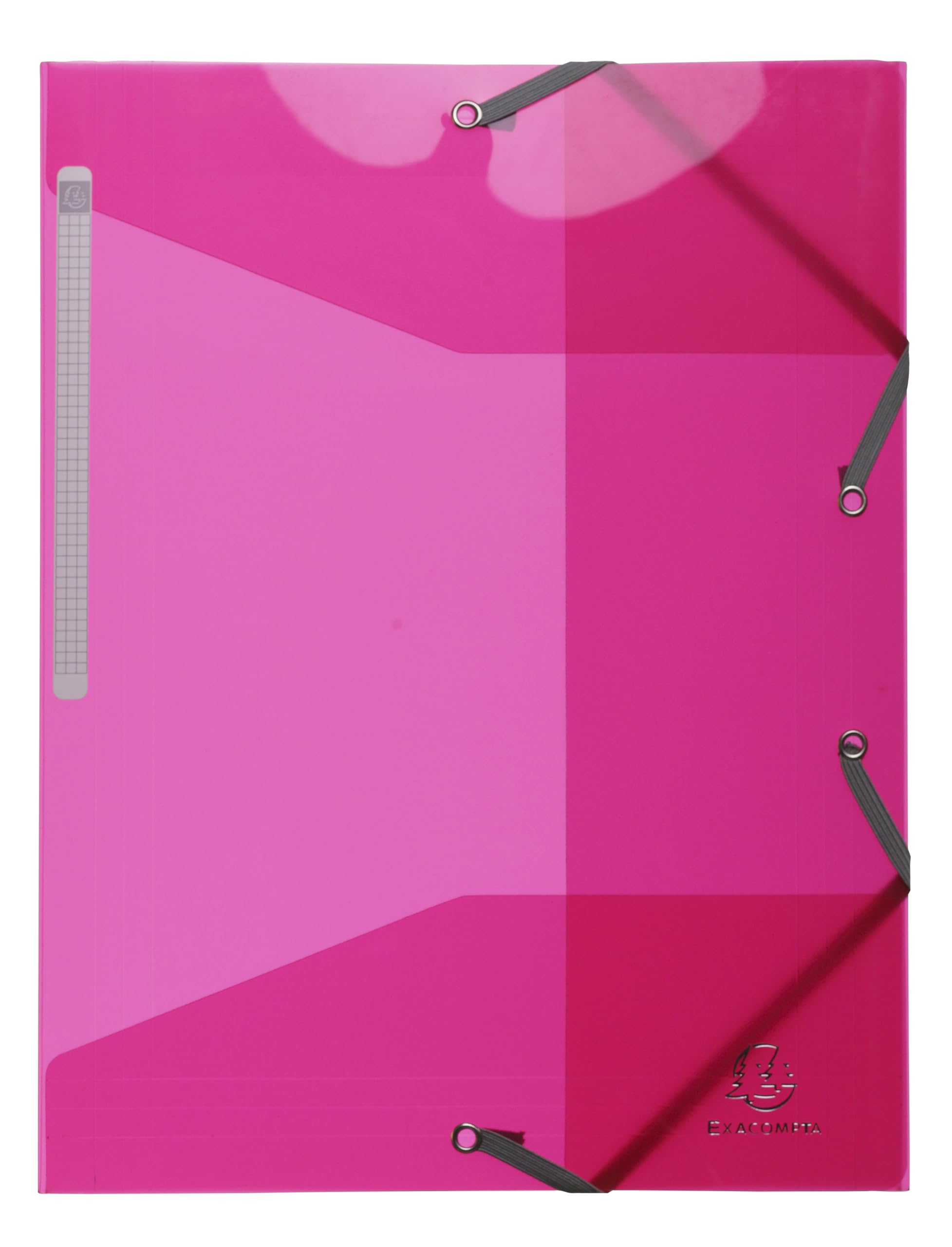 EXACOMPTA - IDERAMA ELASTICATED FOLDER (3-FLAP) PP, A4 - ASSORTED COLOURS
