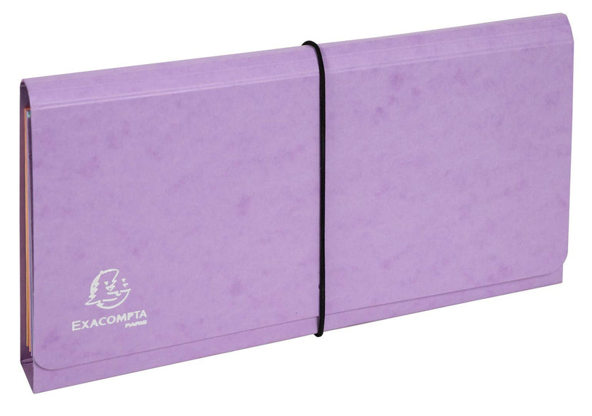 EXACOMPTA - Multi-part binder 6C 10.25X5 Aquarel 4 Ass.