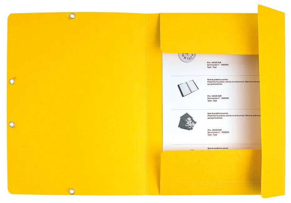 EXACOMPTA - DOSSIER À RABATS ÉLASTIQUÉS EN CARTON PRESSÉ 400GSM A4 - COULEURS VARIÉES