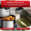 T-FAL Stainless Steel Easy Fry XL Air Fryer - Blemished package with full warranty - EY201D50