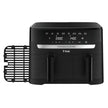 T-FAL EY905N50 Dual Easy Fry & Grill Air Fryer - Blemished package with full warranty
