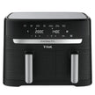 T-FAL EY901850 Dual Easy Fry Air fryer & Grill - Blemished package with full warranty