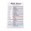 Earrings -925 Sterling Silver -Birthstone