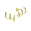 Earrings Diamond Inlaid Vibrato Cold Sense Design