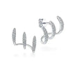Earrings Diamond Inlaid Vibrato Cold Sense Design