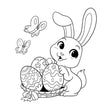 Easter Coloring Book for Kids (Spiral Edition)