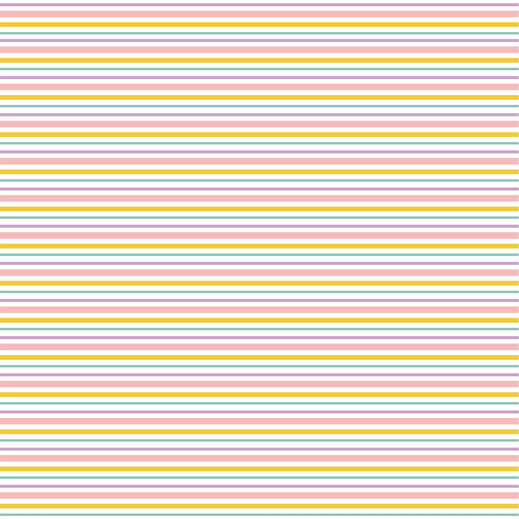 Easter Stripes Adhesive Vinyl