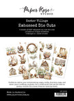 Easter Village Embossed Die Cuts 34065