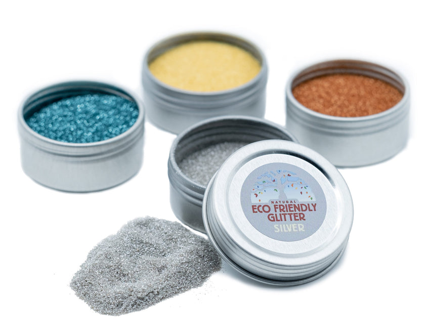Eco-Friendly Glitter, 4-pack