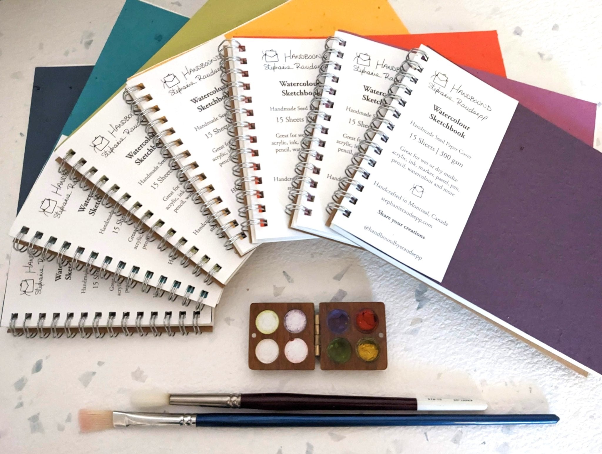 Large | Plantable Watercolour Sketchbooks