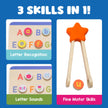 Educational Insights - ABC & LETTER SOUNDS WOODEN PUZZLE