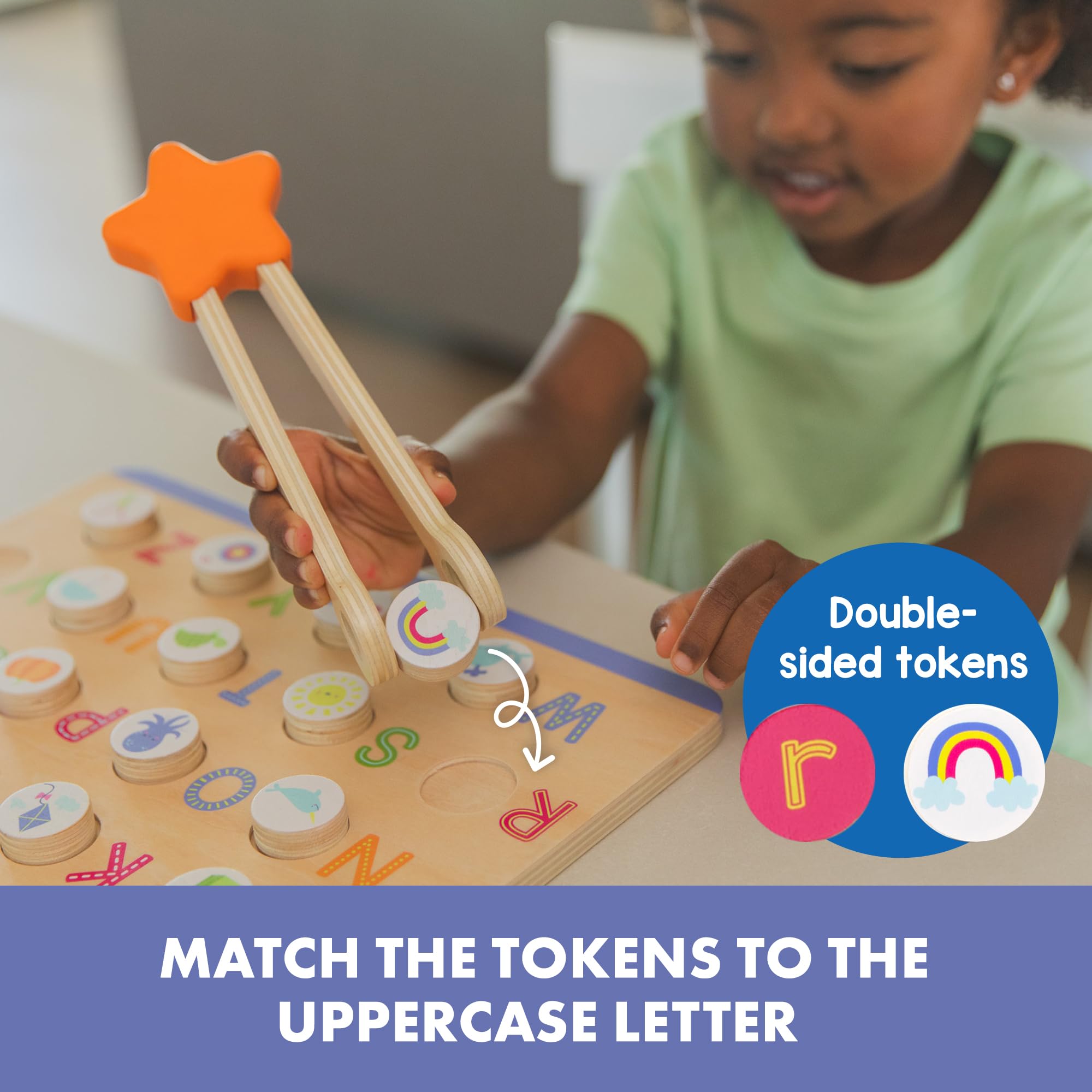 Educational Insights - ABC & LETTER SOUNDS WOODEN PUZZLE