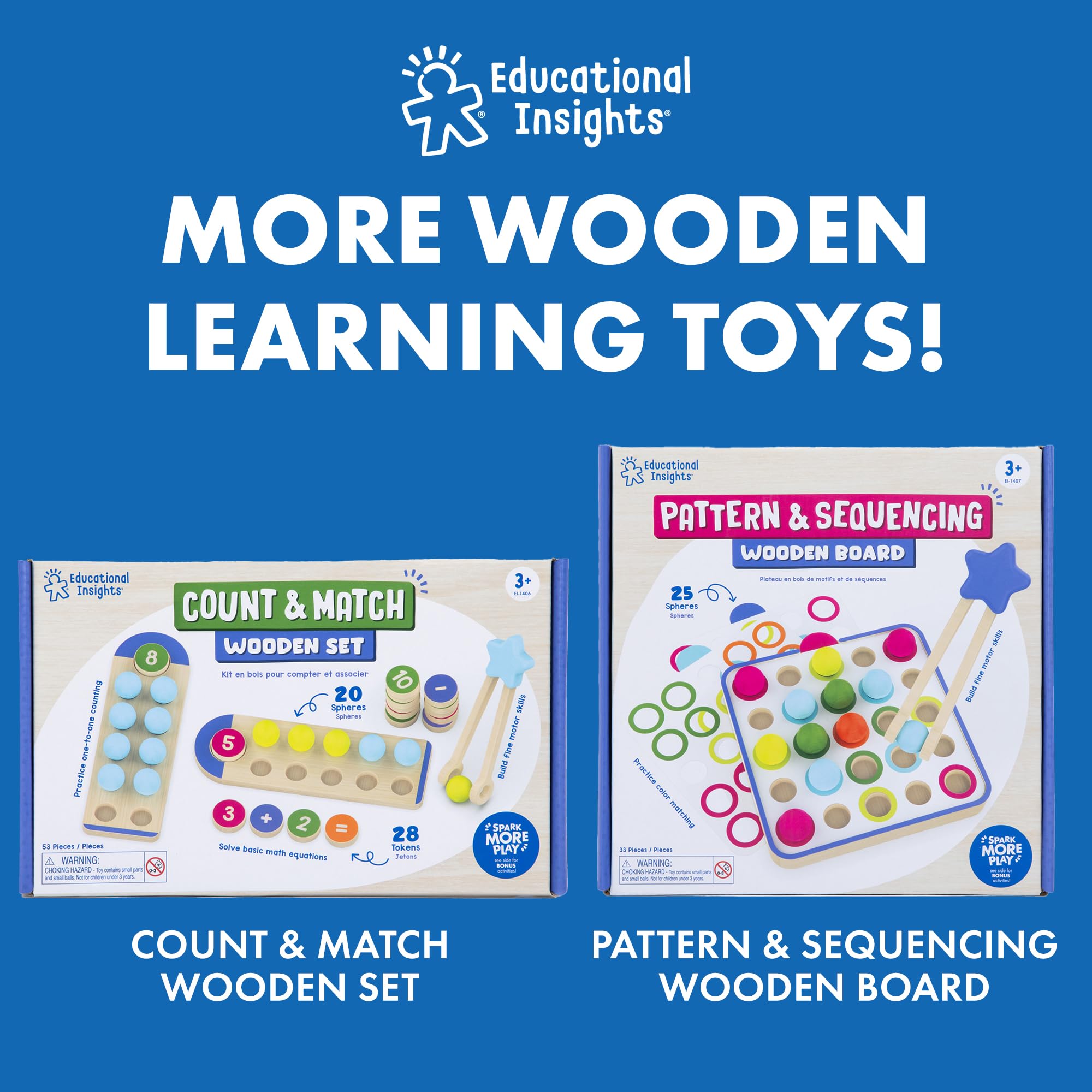 Educational Insights - ABC & LETTER SOUNDS WOODEN PUZZLE