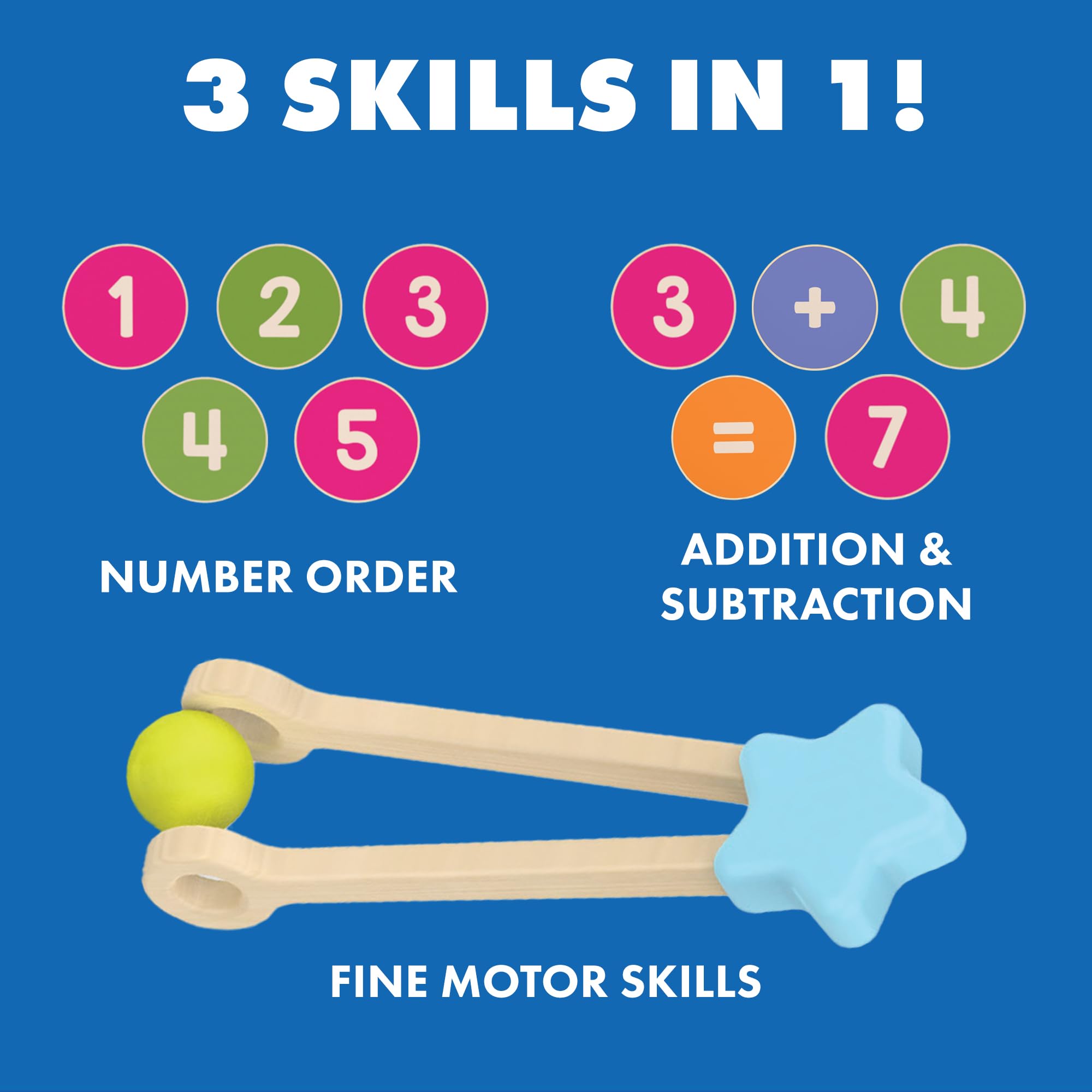 Informations éducatives - ENSEMBLE DE JEUX EN BOIS COMPTEZ ET ASSORTISSEZ