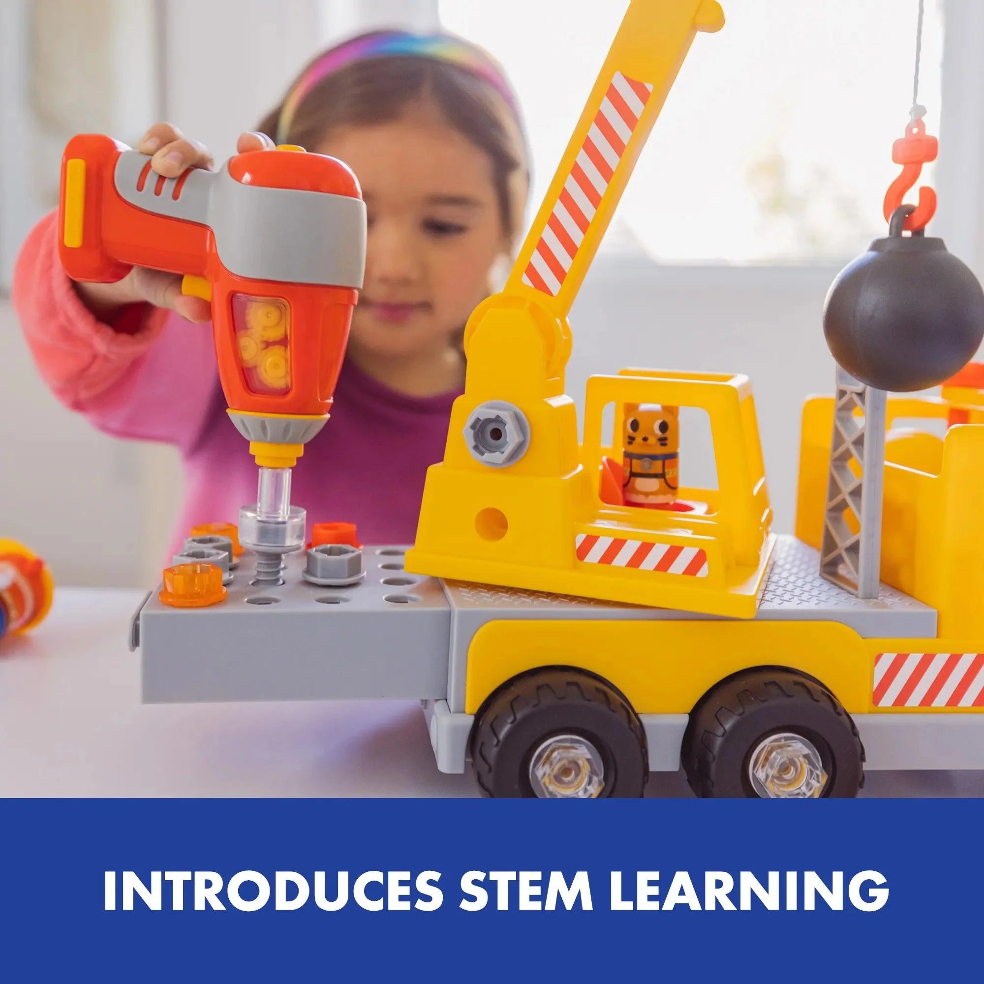 Educational Insights - Design & Drill Bolt Buddies Crane