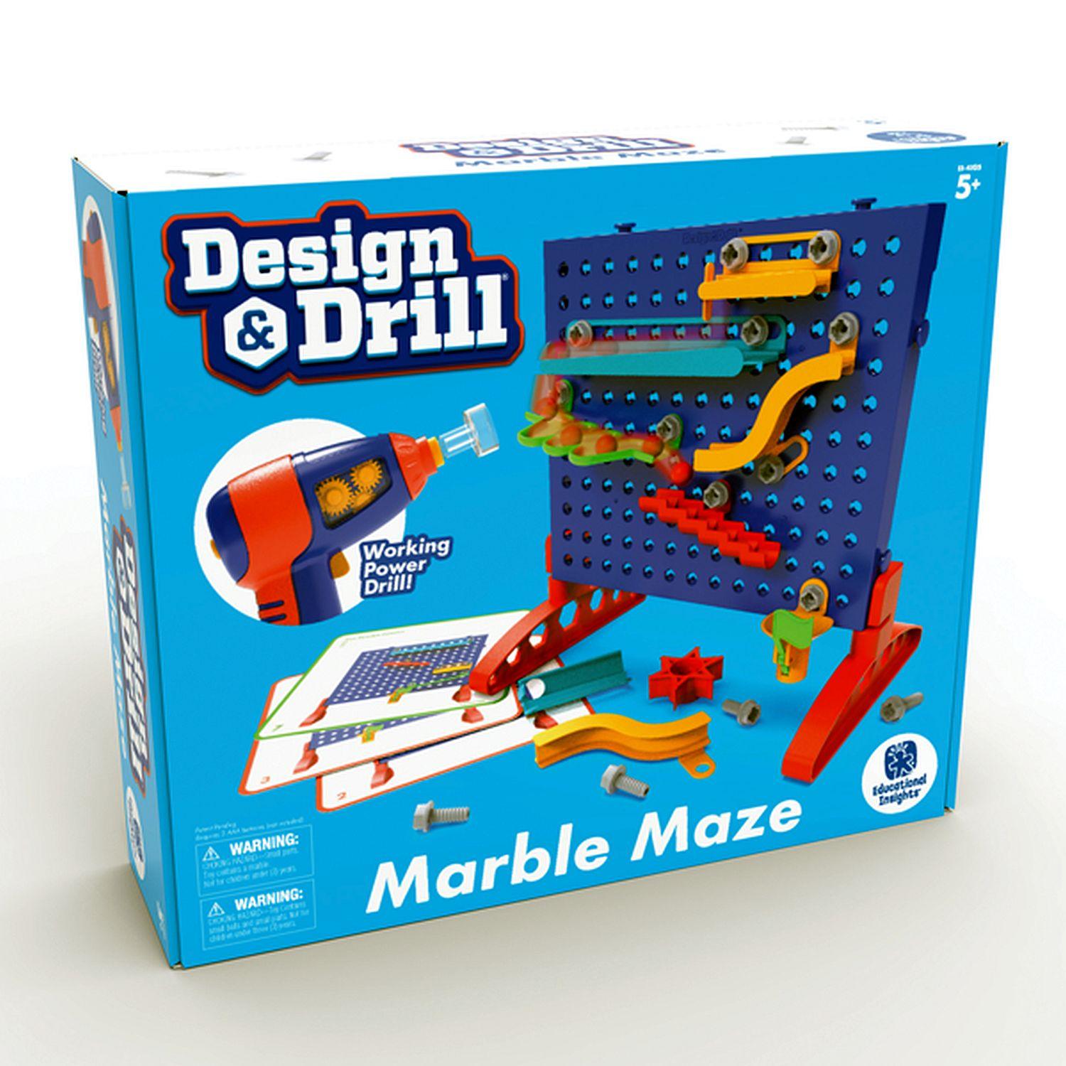 Educational Insights - Design & Drill Make - A - Marble Maze