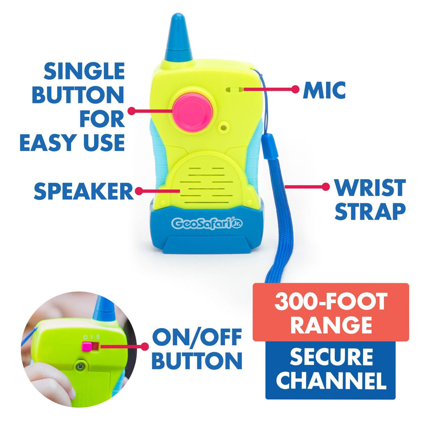 Educational Insights - Geosafari Jr My First Walkie Talkies