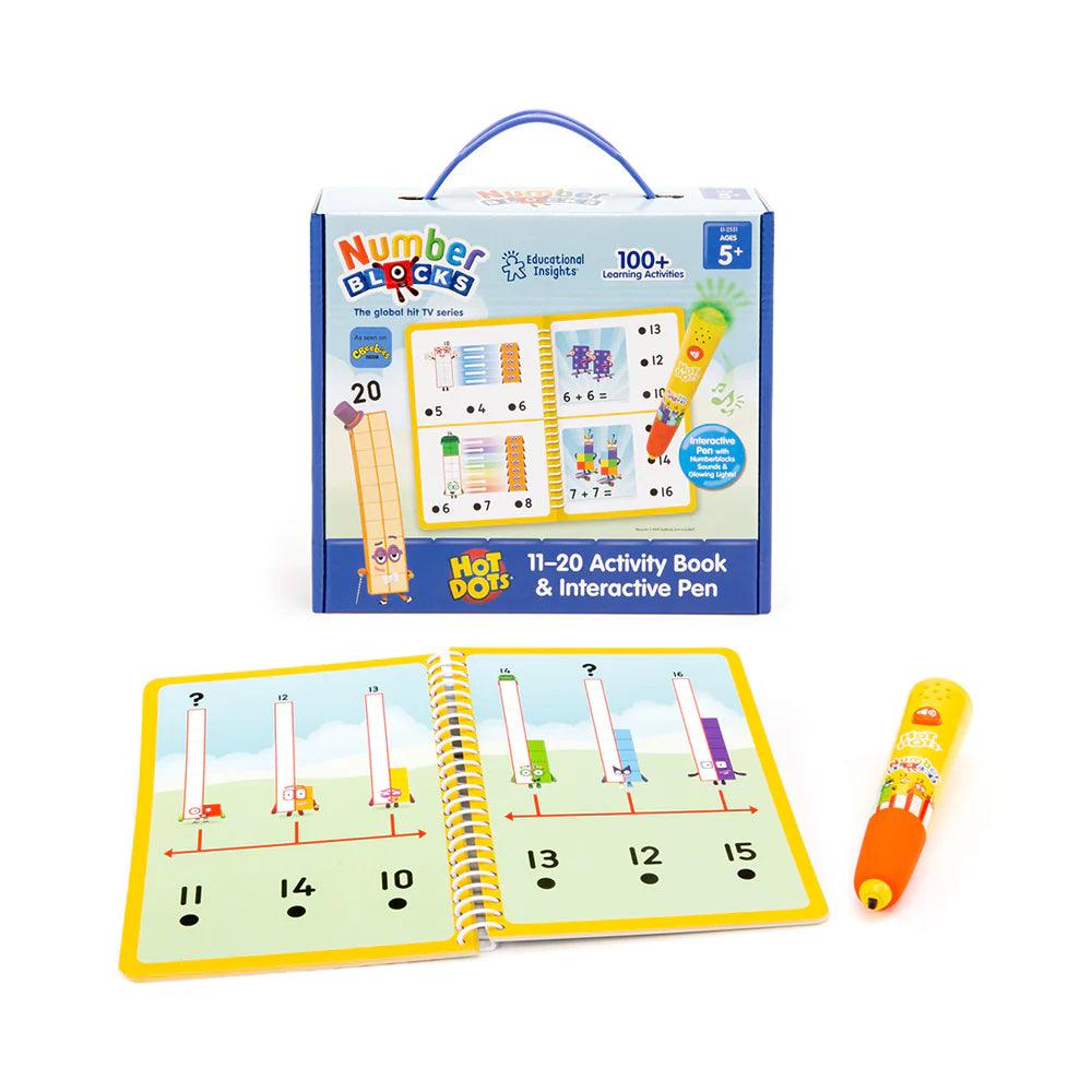 Educational Insights - Hot Dots Numberblocks 11 - 20 Activity Book