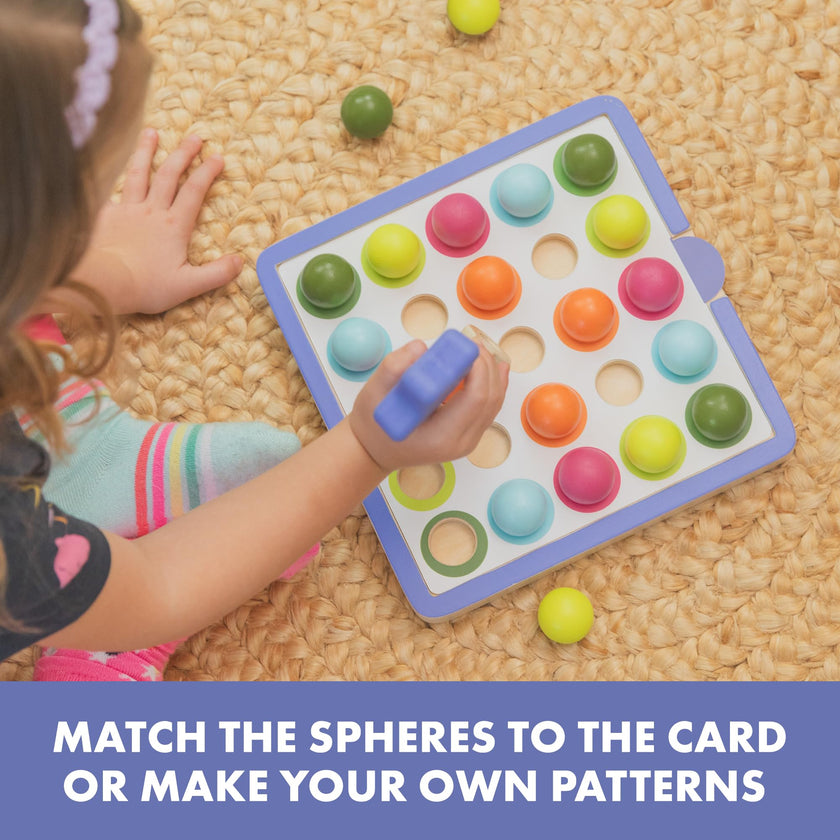 Educational Insights - PATTERN & SEQUENCING WOODEN BOARD
