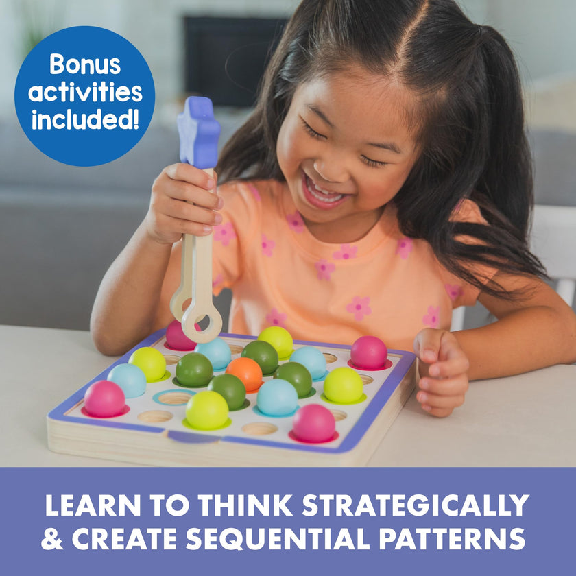 Educational Insights - PATTERN & SEQUENCING WOODEN BOARD