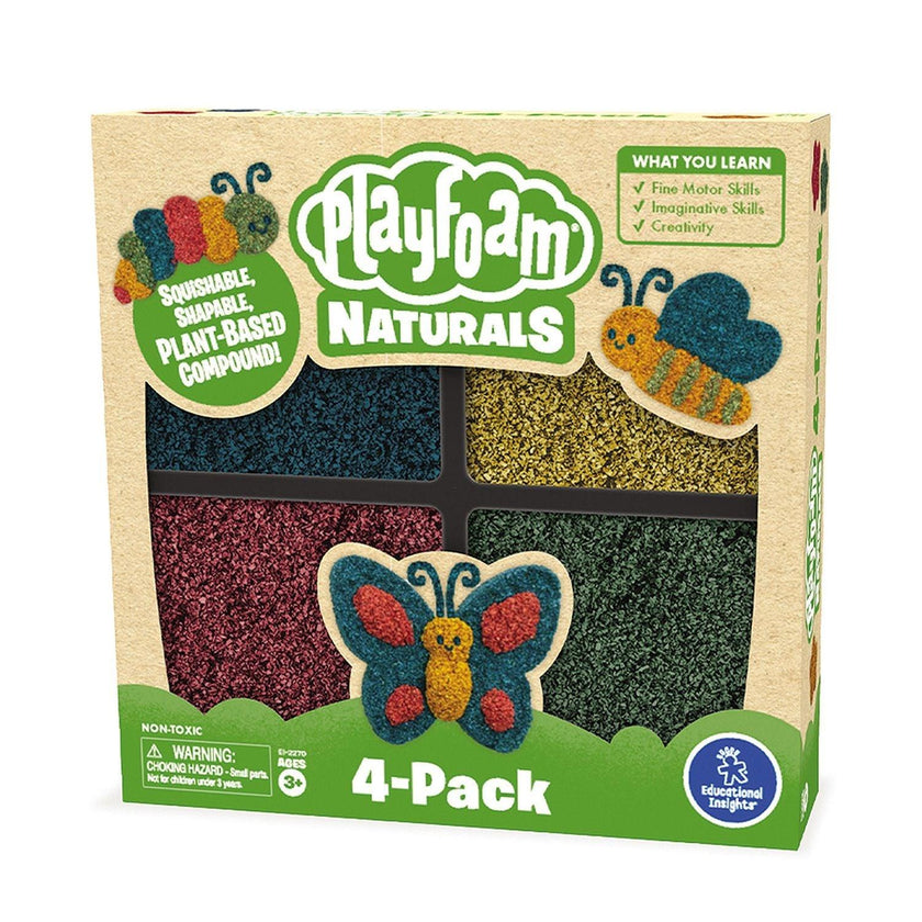 Educational Insights - Playfoam Naturals 4 - Pack