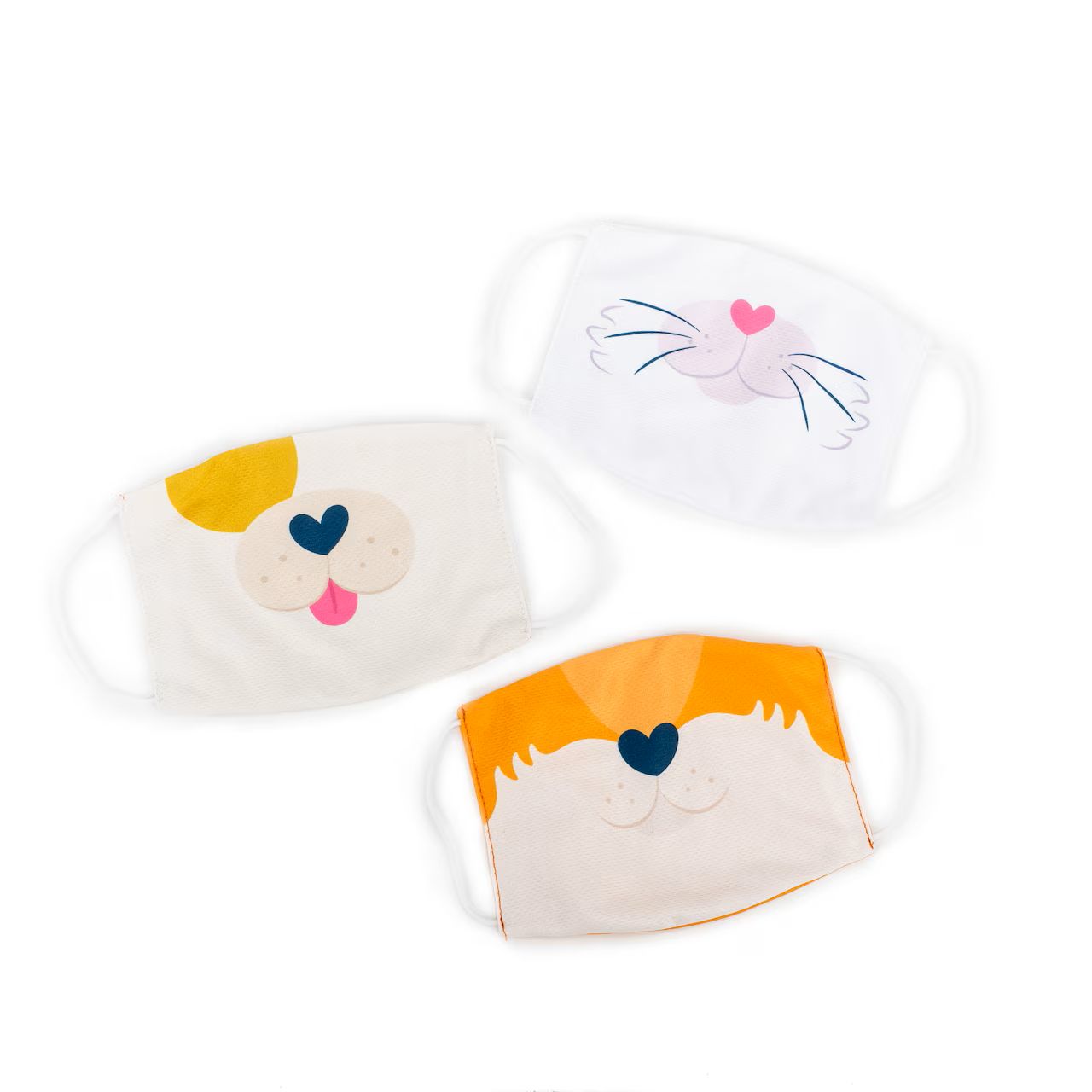 Educational Insights - Puppy, Kitty, Fox Kids'' Face Masks