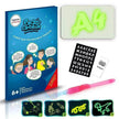 Educational Toy Drawing Pad 3D Magic 8 Light Effects Puzzle Board Sketchpad