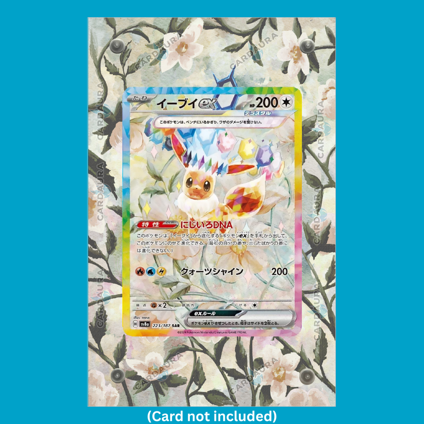 Eevee EX 167/131 Prismatic Evolutions (Ungraded) Display Case