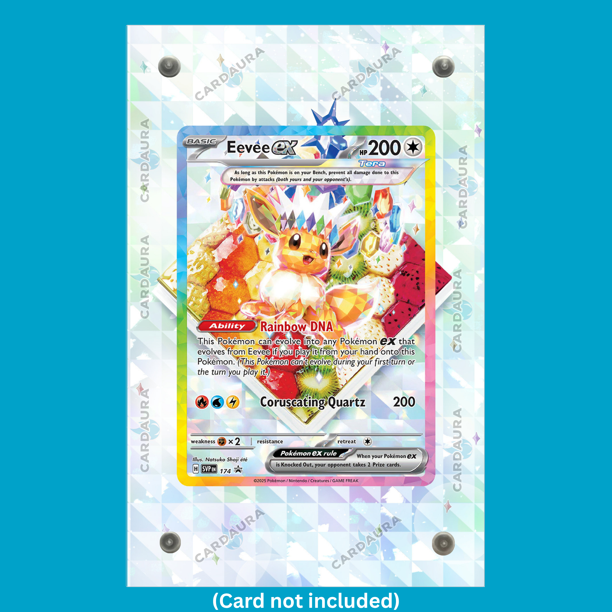 Eevee 174 Prismatic Evolutions (Ungraded) Display Case