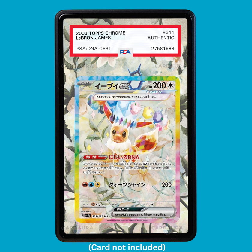 Eevee EX 167/131 Prismatic Evolutions (Graded) Display Case