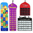 Eid Ramadan Decorated Arab  Fabric Wall Calendar