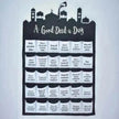 Eid Ramadan Decorated Arab  Fabric Wall Calendar