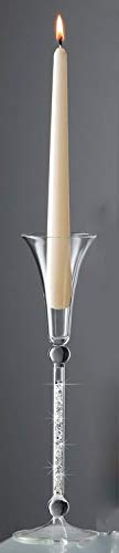 Eisch - 10 Carat Candle Holder - H: 11