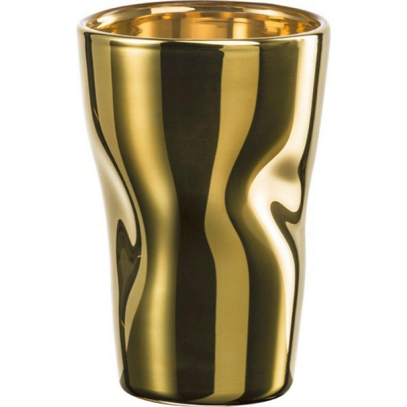 Eisch - Unik Gold Espresso Glass - 2 Pack