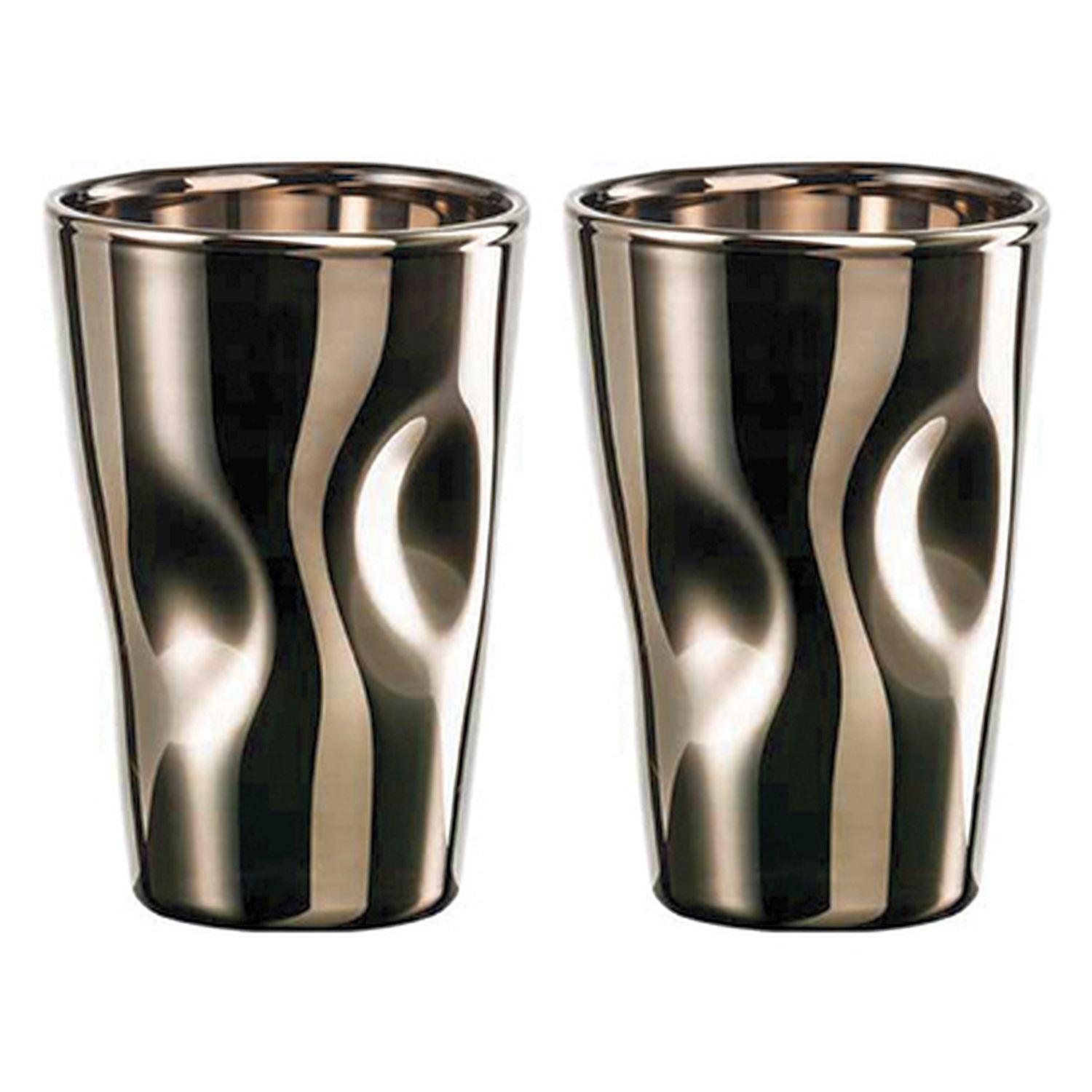 Eisch - Unik Platinum Espresso Glass - 2 Pack