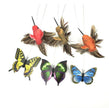 Electric Automatic Rotating Flower Cat Toy – Butterfly & Bird Styles