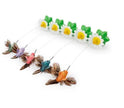 Electric Automatic Rotating Flower Cat Toy – Butterfly & Bird Styles