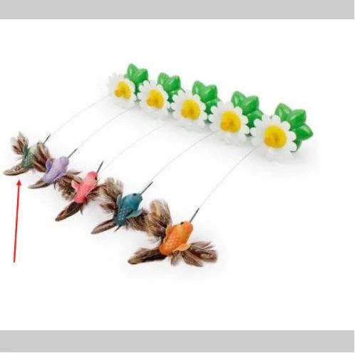 Electric Automatic Rotating Flower Cat Toy – Butterfly & Bird Styles