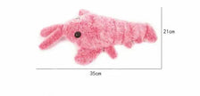 Electric Jumping Shrimp USB Charging Simulation Lobster Funny  Pets Toy