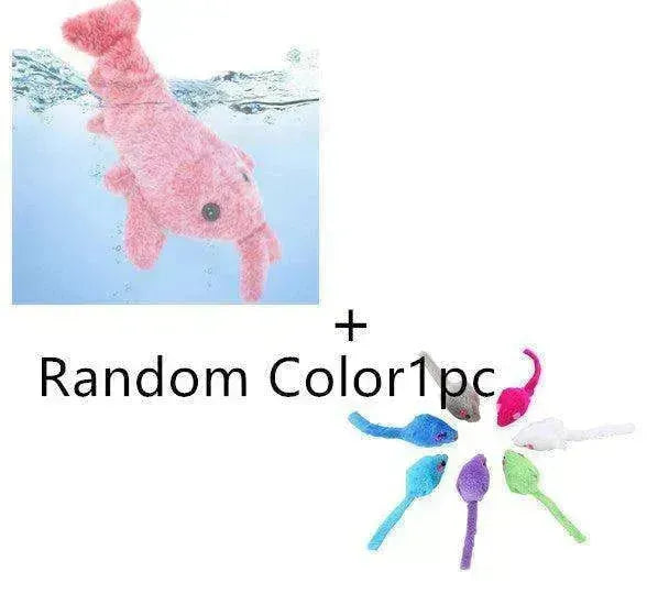 Electric Jumping Shrimp USB Charging Simulation Lobster Funny  Pets Toy