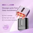 Electric Scalp Massager with Red Light & Oil Applicator