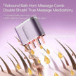 Electric Scalp Massager with Red Light & Oil Applicator