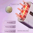 Electric Scalp Massager with Red Light & Oil Applicator