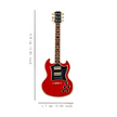 Electric Guitar (Red) | Collectible Pin